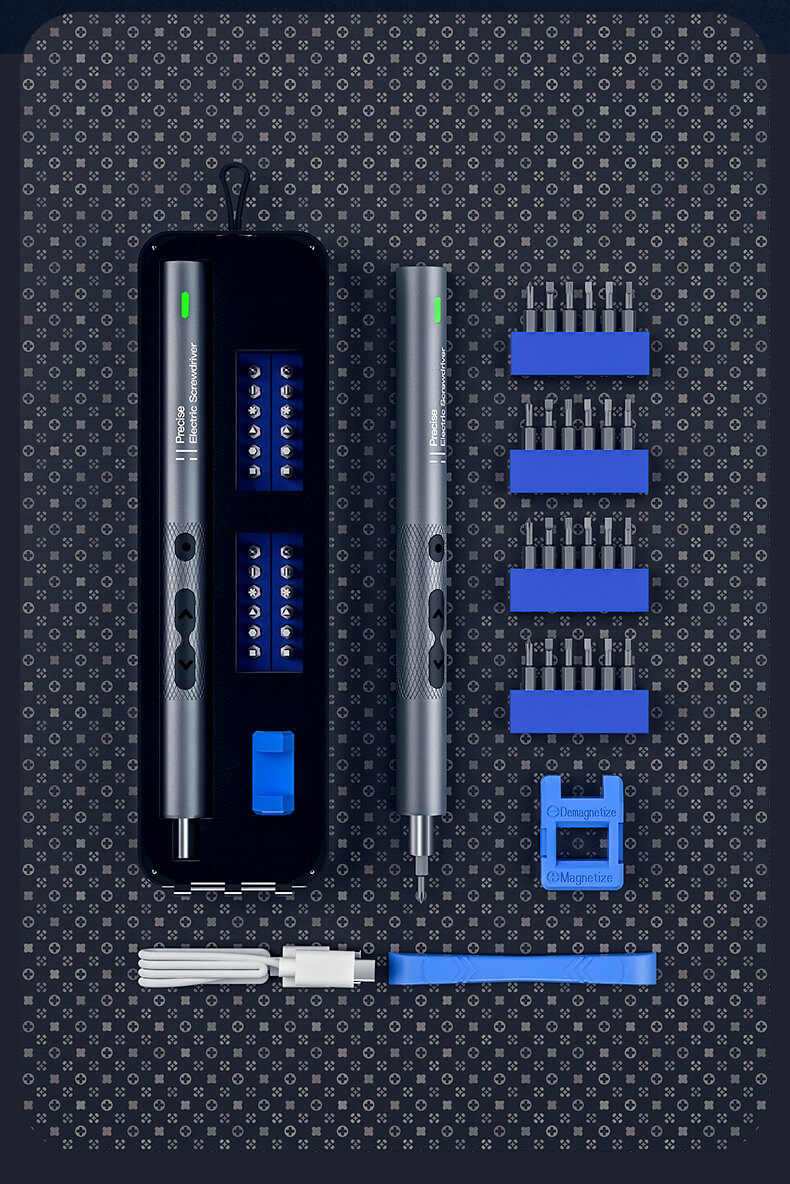 Mini Electric Screwdriver Sets 28 in 1 Precision Tools - UF882037