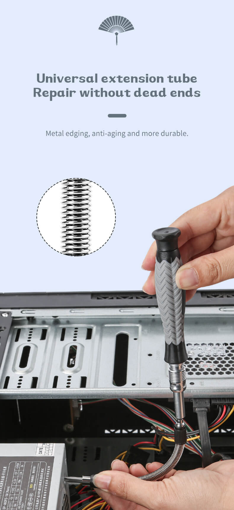 Precision Screwdriver Set 126 in 1 Portable DIY Repair Tool Kit-UF840116